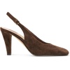 image:imageDolce Vita Womens Gessia Slingback Suede HeelsDk Brown