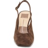 image:imageDolce Vita Womens Gessia Slingback Suede HeelsDk Brown