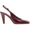 image:imageDolce Vita Womens Gessia Slingback Suede HeelsOxblood
