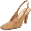 image:imageDolce Vita Womens Gessia Slingback Suede HeelsLt Brown