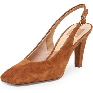 image:imageDolce Vita Womens Gessia Slingback Suede HeelsRust